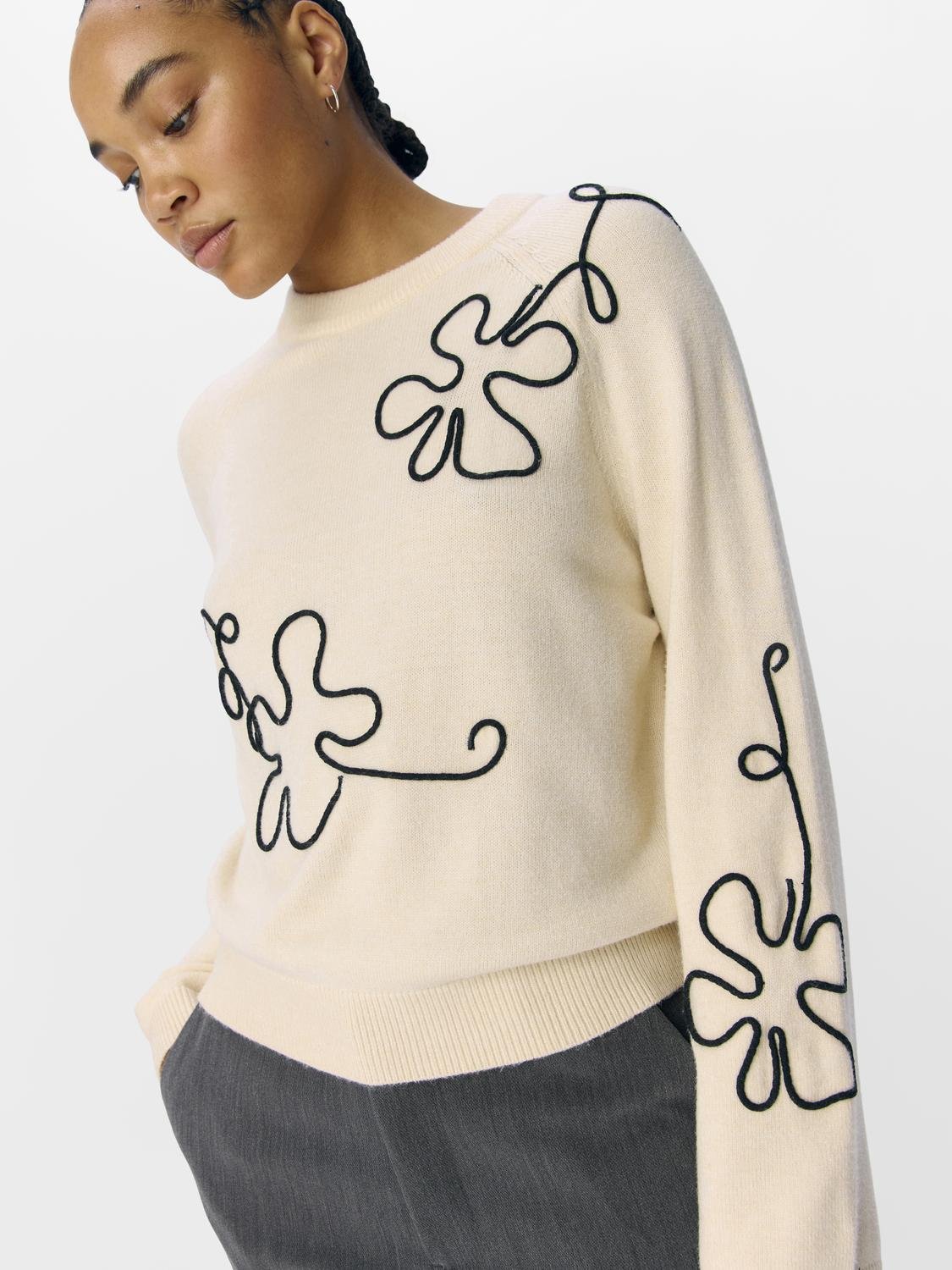 OBJLANEY Pullover - Sandshell - VERO MODA & VILA Bergvik